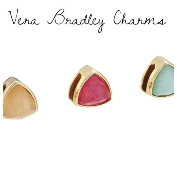 Vera Bradley Jewelry - Yellow, red, & blue vera bradley 3 charm set